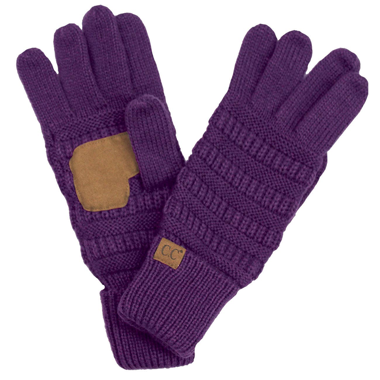 C.C Knitted Touch Screen Compatible Gloves