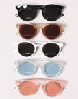 Kid's Round Bold Tinted Sunglasses