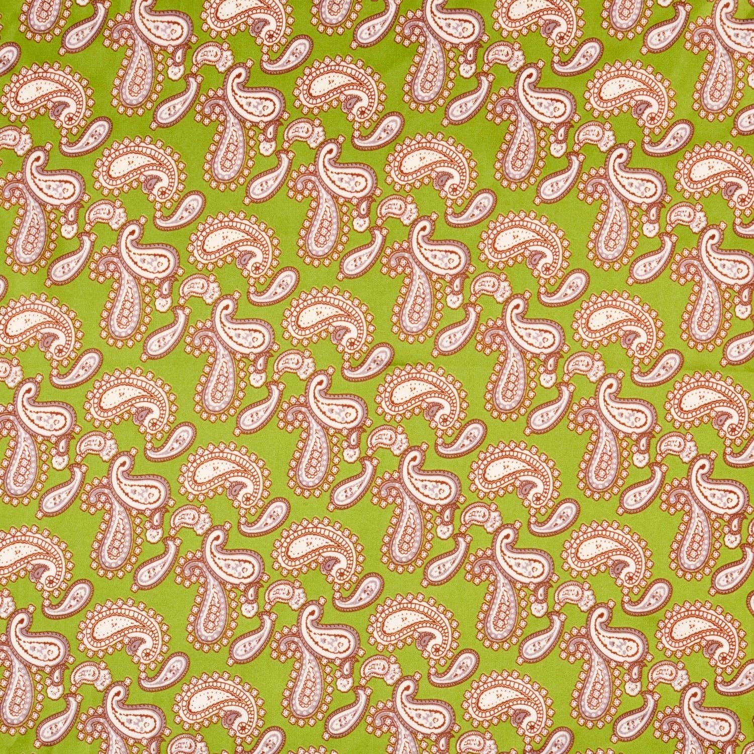 Classic Paisley Silk-Feel Polyester Bandana Scarf