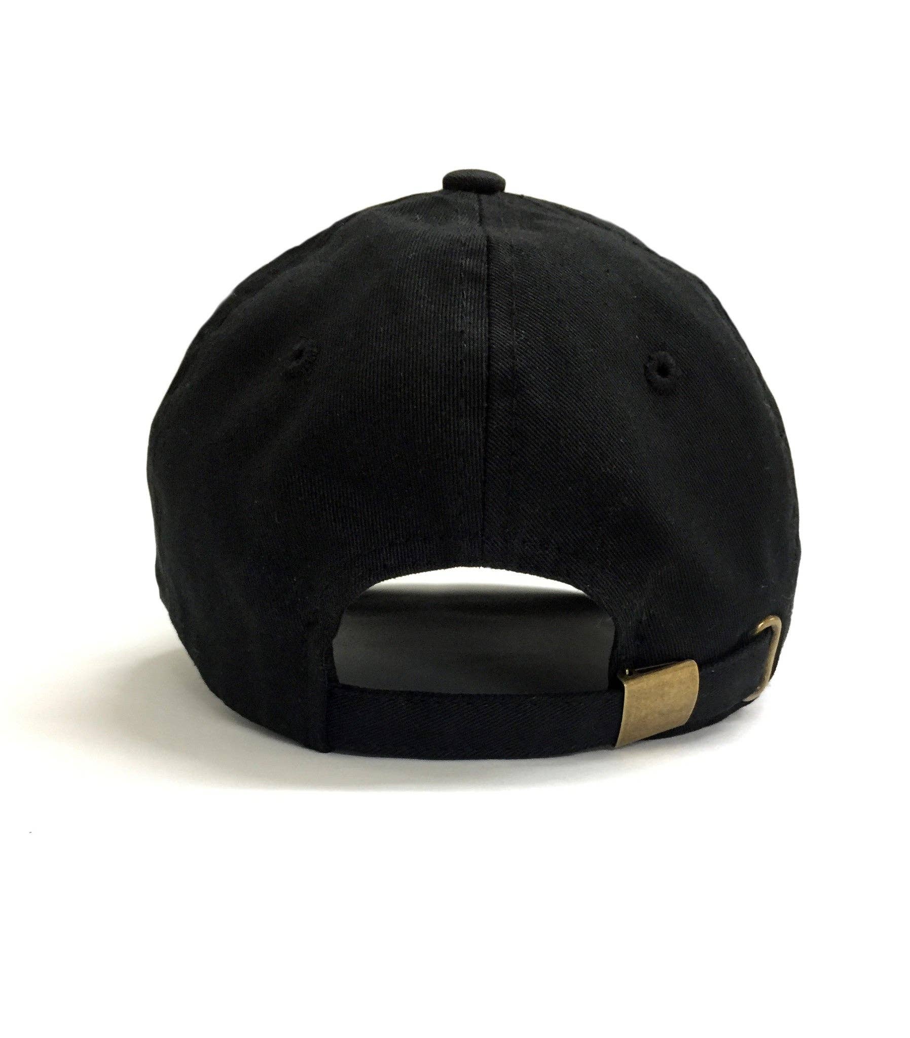 Yes Chef Embroidered Dad Hat - Black Cotton Unisex