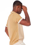 Men's Textured Polo Shirt