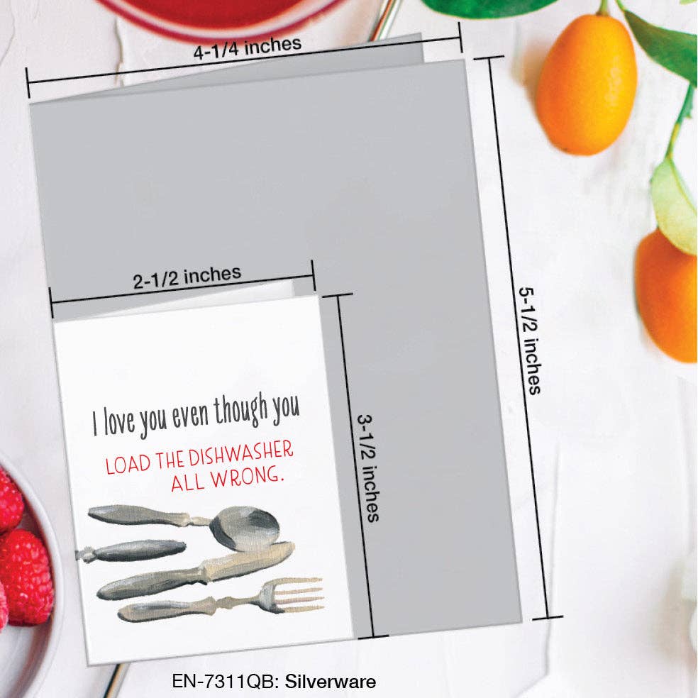 Silverware, Greeting Card (