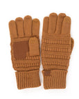 C.C Knitted Touch Screen Compatible Gloves