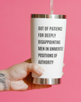 Feminist Tumbler Out of Patience for Disappointing Men