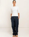 Gina Boat Neck Top Paper Label