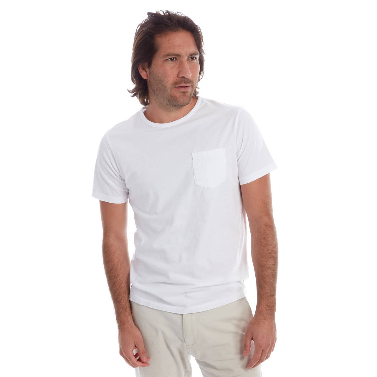 Gavin Short Sleeve Garment Dye Pocket Tee 3 Colors