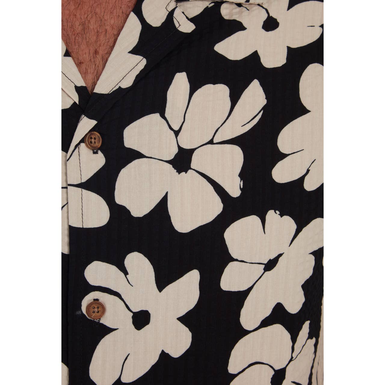 Hector Printed Seersucker Shirt