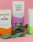 Adulting is Hard - Aromatherapy Shower Steamers - Eucalyptus - Set of 8
