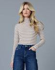 Essential Striped Turtleneck