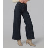 Colette Pinstripe Wide Leg Jean - Lola