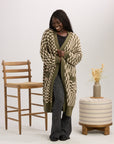 Baldwin Oversize Check Cardigan - Known Supply