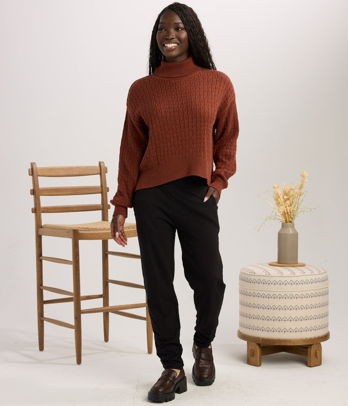 Webster Cabled Sweater - Known Supply