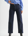 Utility Pocket Relaxed Jean Just Black Denim