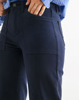 Utility Pocket Relaxed Jean Just Black Denim