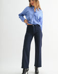 Utility Pocket Relaxed Jean Just Black Denim
