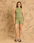 Cascade Wave Sleeveless Top - Known Supply
