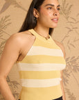 Cindy Stripe Sweater Tank - Known Supply
