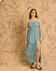 Atlas Check Maxi Dress - Known Supply