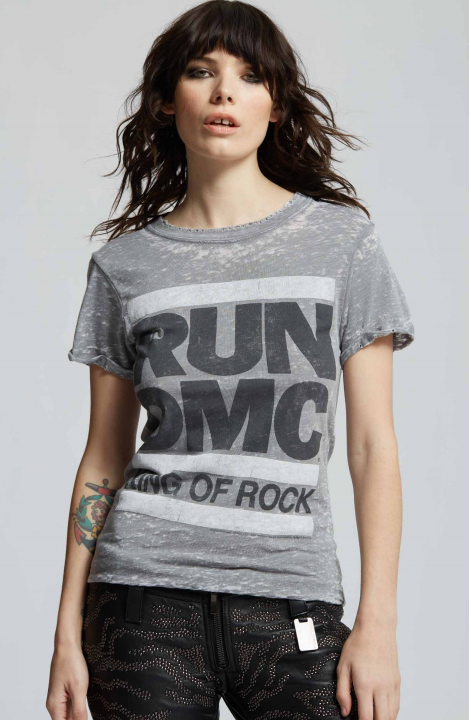 Run-DMC  King of Rock Tee by Recycled Karma