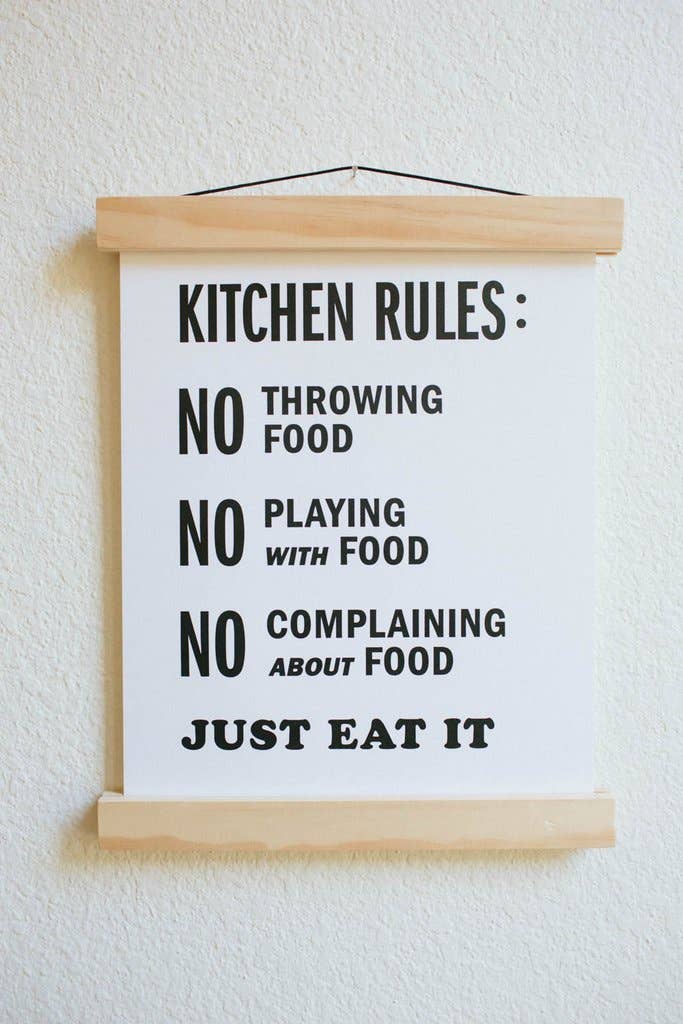 Letterpress: Kitchen Rules