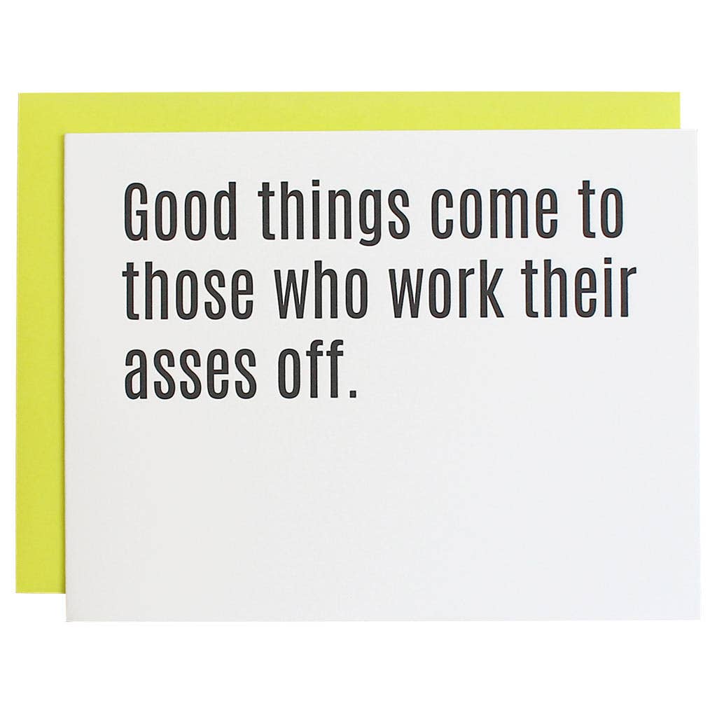 Chez Gagné - Good Things Come To Those Who Work Their Asses Off