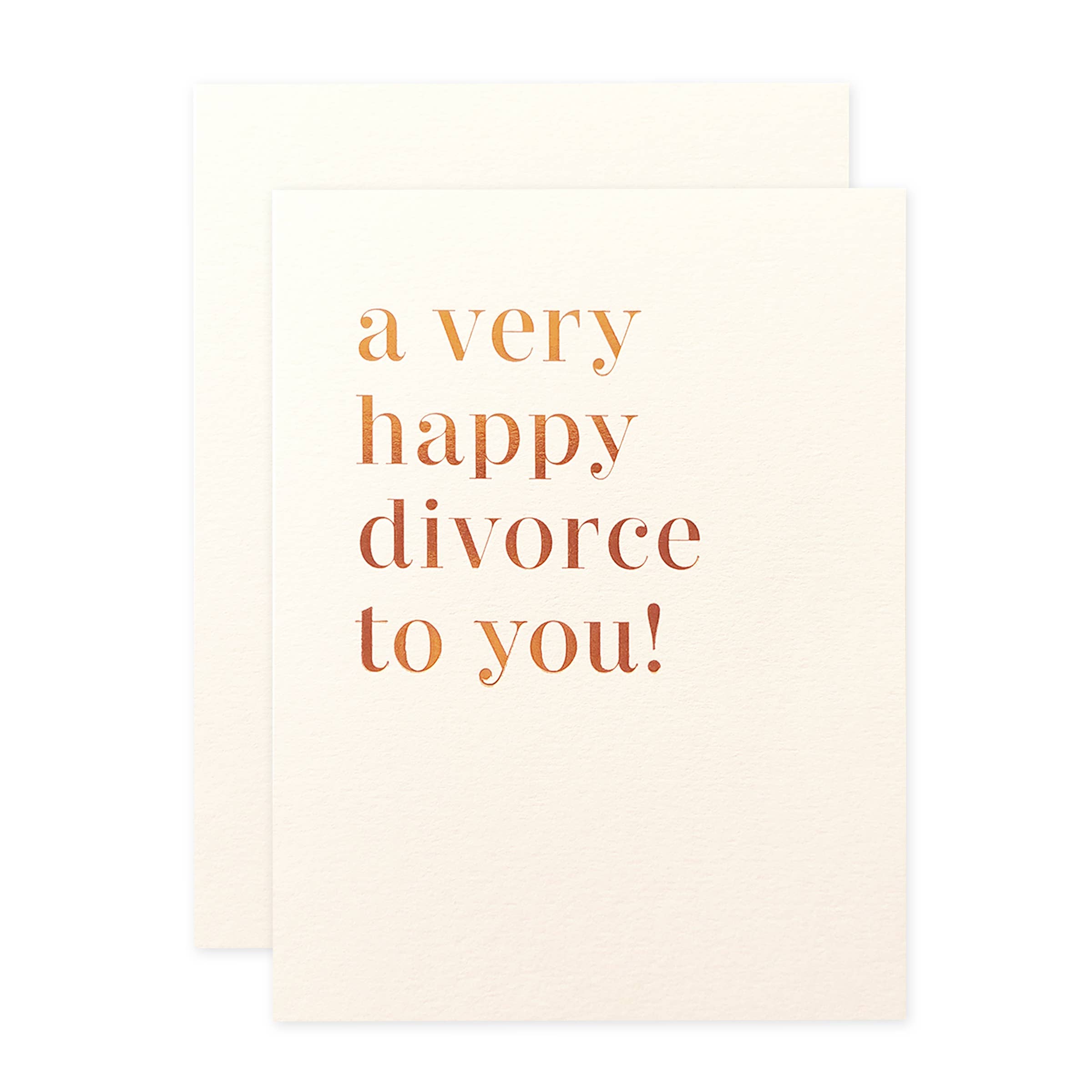 The Social Type - Happy Divorce