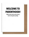 Pretty Alright Goods - Parenthood - Baby Card