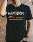 Fathor Avengers Dad -  Super Hero Father's Day T-Shirt
