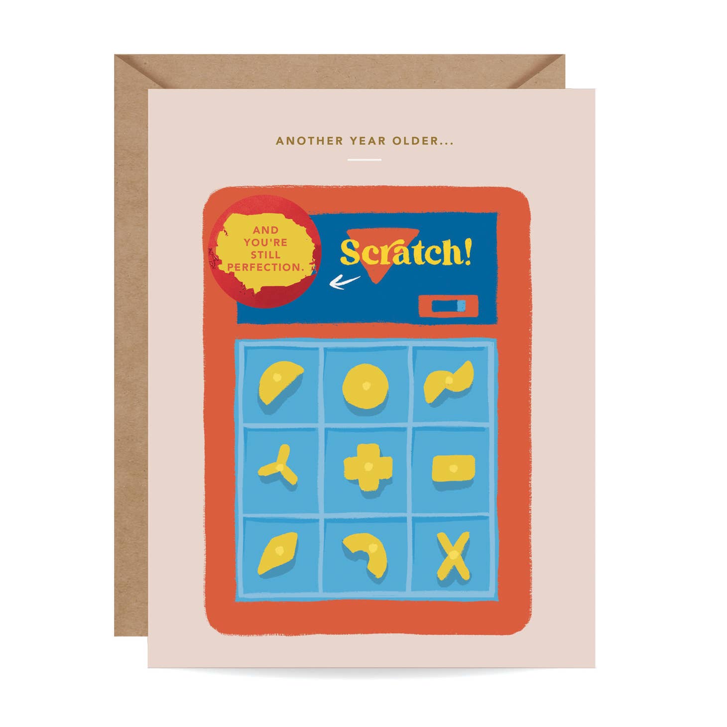 Scratch-off Perfection Birthday Card