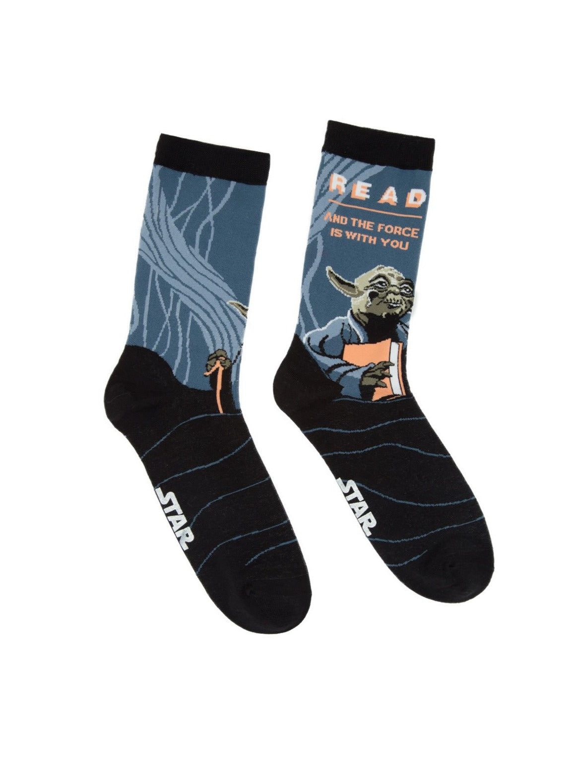 Out of Print Yoda Star Wars READ socks