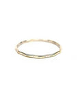 Sterling Stacking Rings - Textured: 6