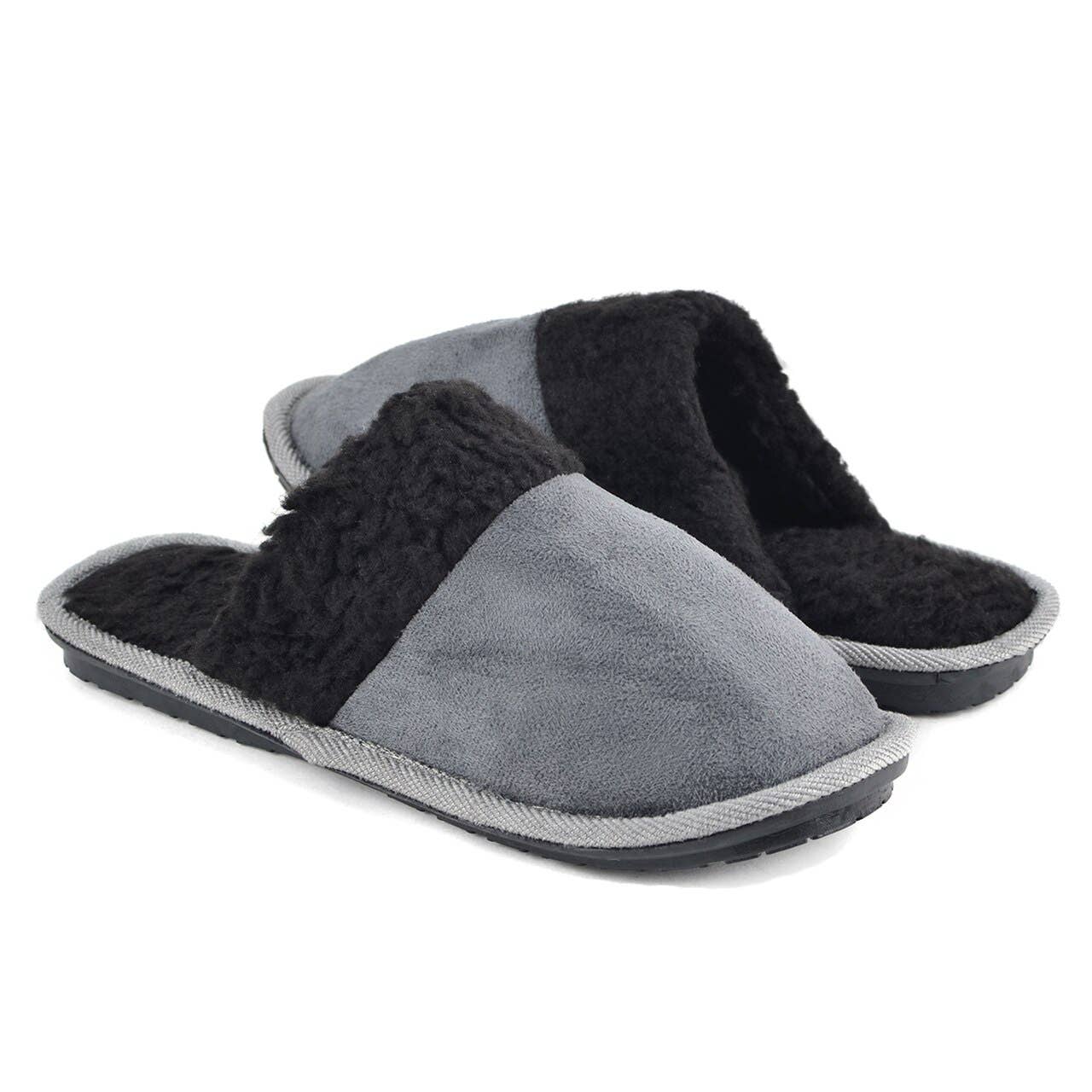 Men&#39;s Solid Color Slippers