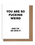 Pretty Alright Goods - So Weird - Love Card