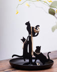 Black Cat Jewelry Holder