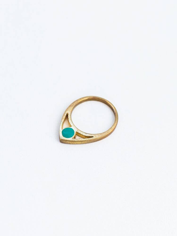 Pentos Turquoise Ring