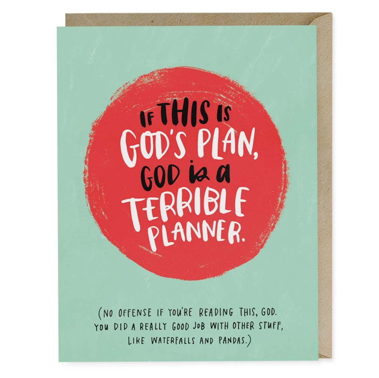 God&#39;s Plan Empathy Card