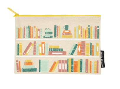 Bookshelf pouch
