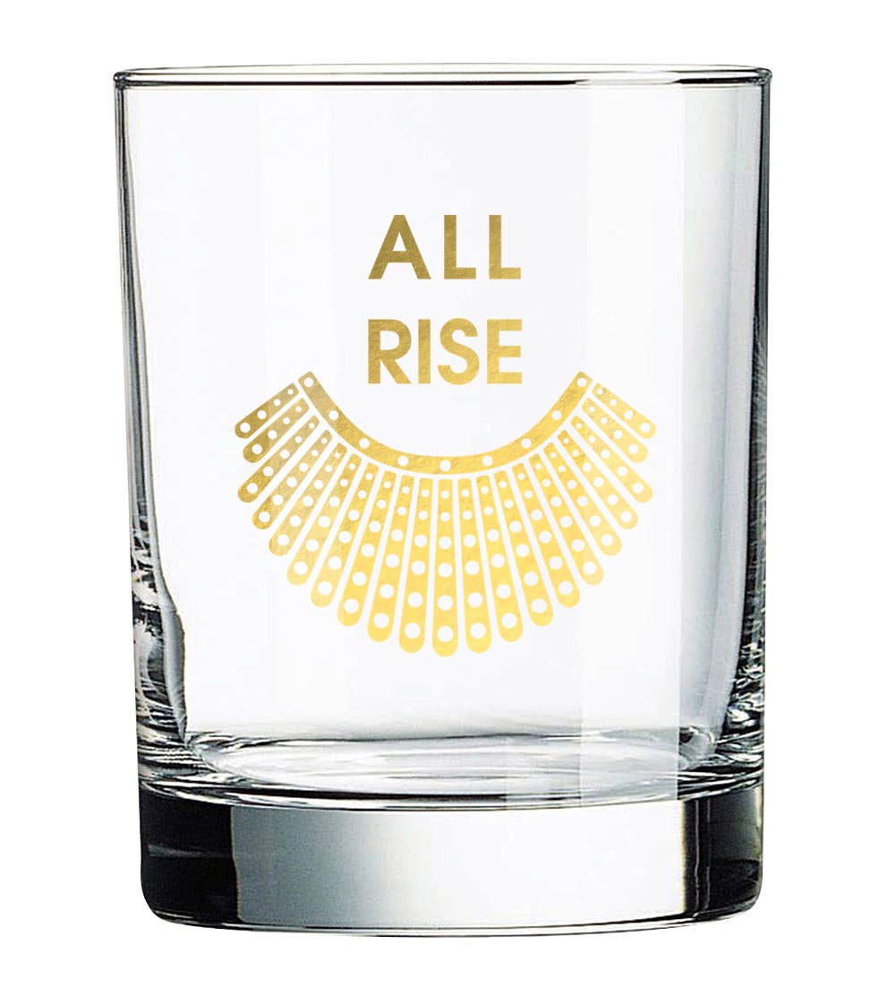 All Rise - RBG Collar -  Rocks Glass