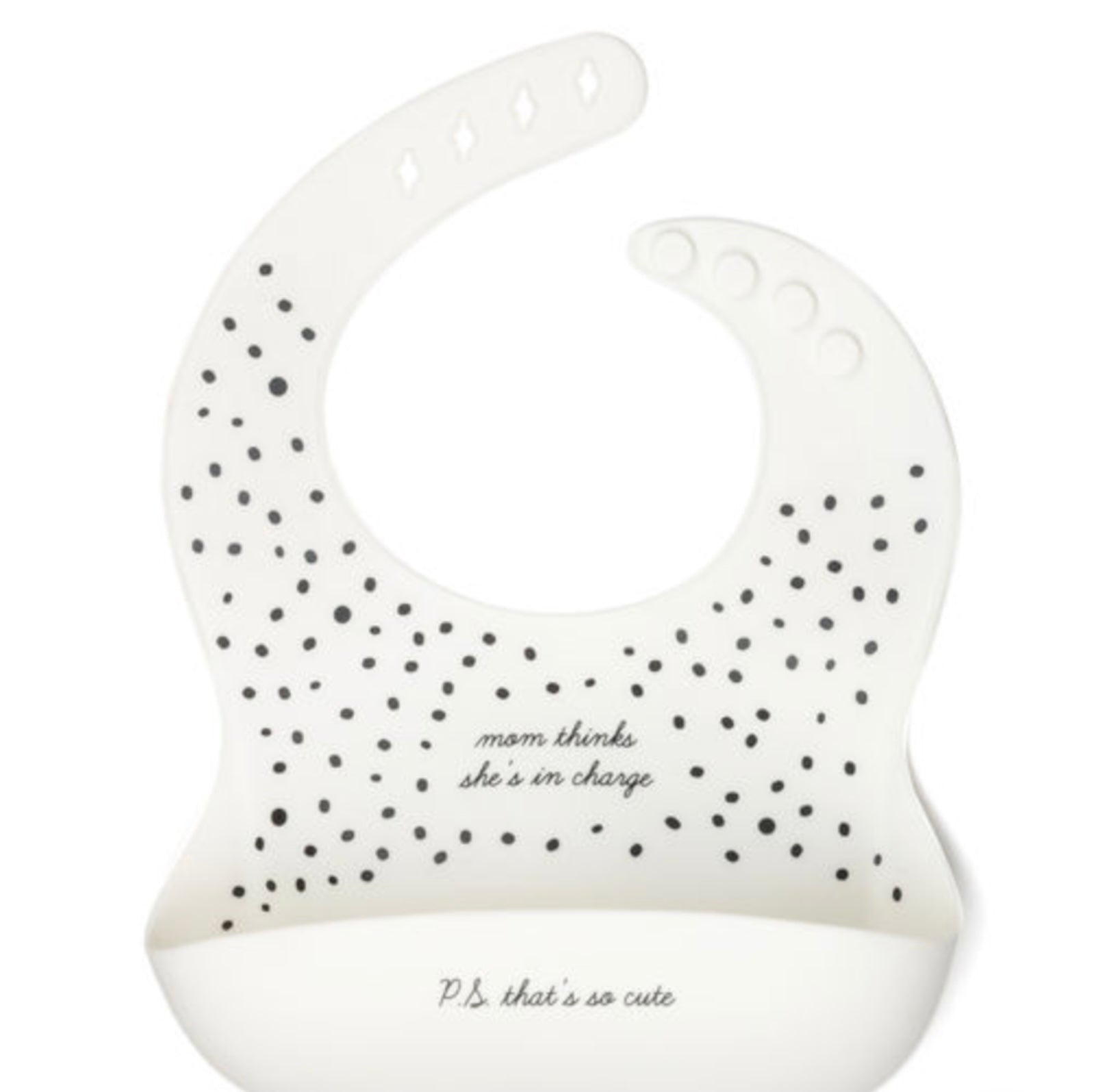 Silicone bib from about face designs
