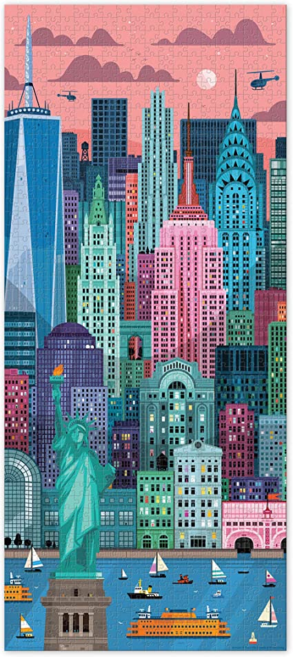 Fred and Friends 1000 PIECE PUZZLE: NEW YORK