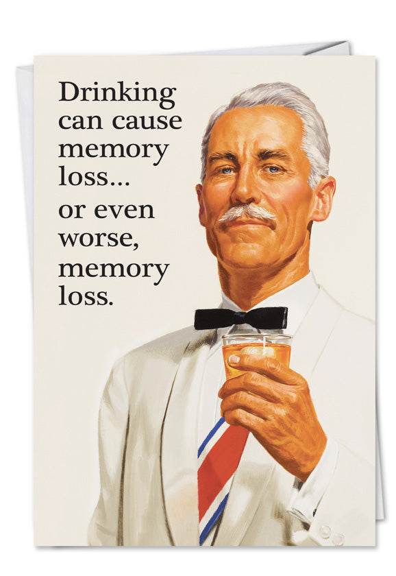 May Cause Memory Loss Card