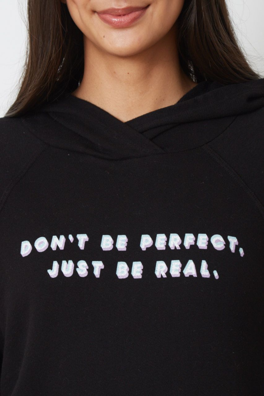 Good hYOUman Elvy Hoodie Don&#39;t be Perfect